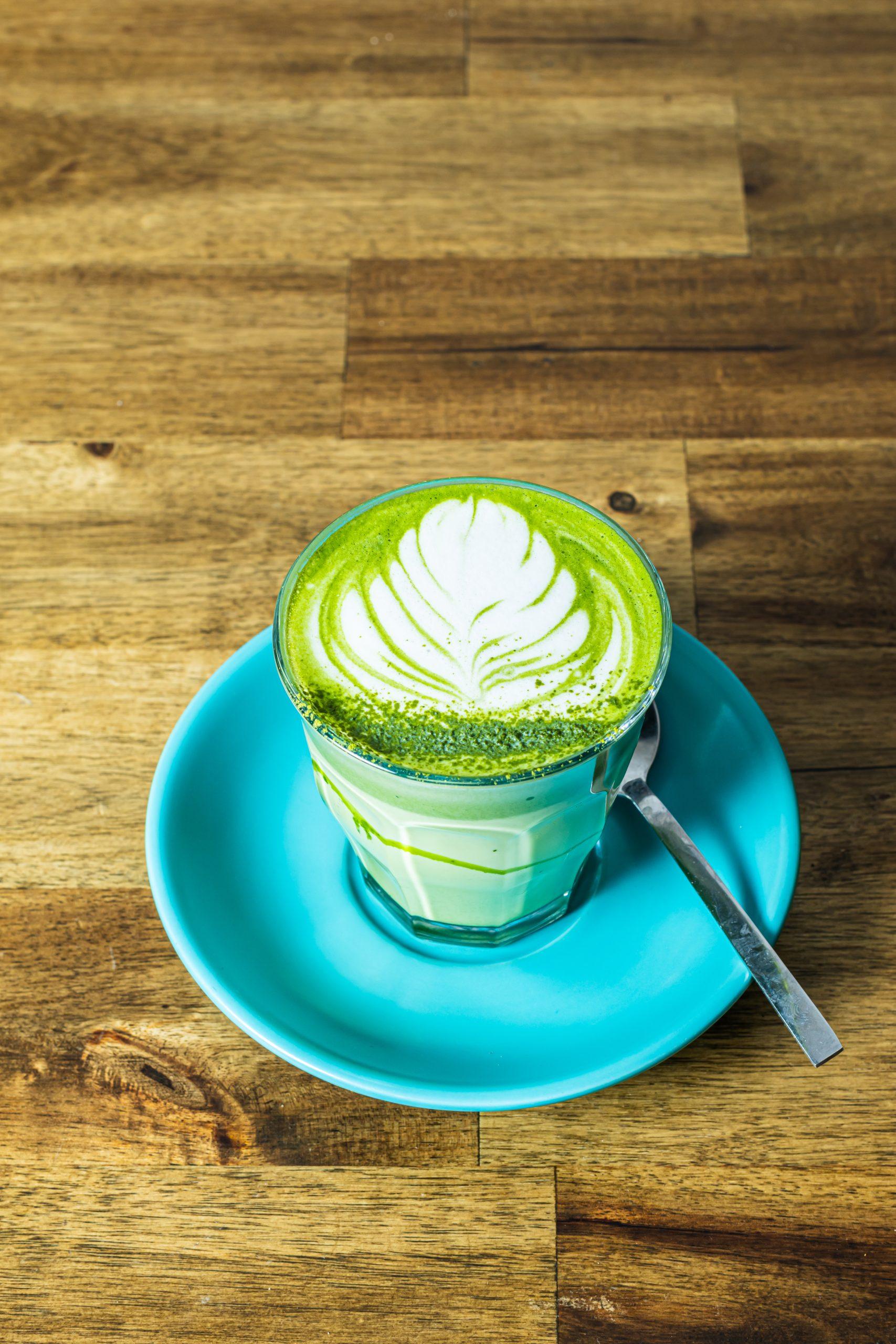 Hot Matcha latte